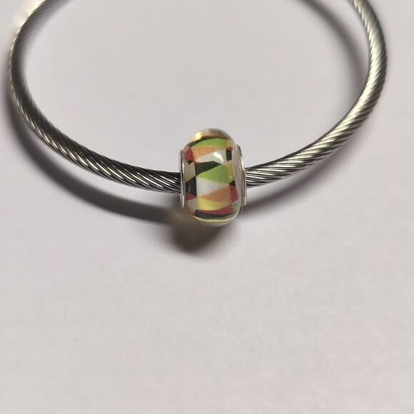 Silver Christmas Charm for Pandora Style Bracelet‎ - Picture 1 of 5
